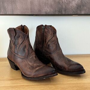 Lucchese Sabine Shorty Western boot Hand Made in Mexico